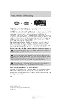 Предварительный просмотр 206 страницы Lincoln MKX 2007 Owner'S Manual