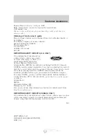 Предварительный просмотр 265 страницы Lincoln MKX 2007 Owner'S Manual