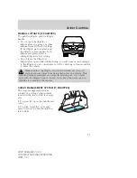 Предварительный просмотр 87 страницы Lincoln Navigator 2007 Owner'S Manual