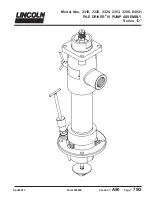 Предварительный просмотр 1 страницы Lincoln Pile Driver III D Series Assembly