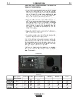 Preview for 16 page of Lincoln POWER MIG 300 Operator'S Manual