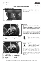 Предварительный просмотр 12 страницы Lincoln QUICKLUB 203 User Manual