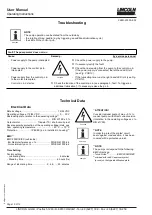 Предварительный просмотр 10 страницы Lincoln Quicklub 236-13857-1 User Manual