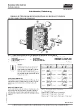 Предварительный просмотр 21 страницы Lincoln Quicklub SSV D Series Operating Instructions Manual