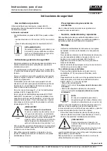 Предварительный просмотр 57 страницы Lincoln Quicklub SSV D Series Operating Instructions Manual