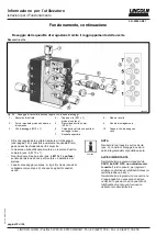 Предварительный просмотр 124 страницы Lincoln Quicklub SSV D Series Operating Instructions Manual