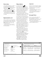 Предварительный просмотр 3 страницы Lincoln SKF A Series User And Maintenance Instructions