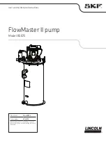 Lincoln SKF FlowMaster II 85875 User And Maintenance Instructions предпросмотр