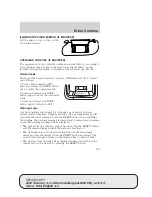 Предварительный просмотр 103 страницы Lincoln Town Car 2004 Owner'S Manual