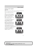 Предварительный просмотр 107 страницы Lincoln Town Car 2004 Owner'S Manual