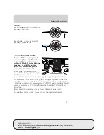 Предварительный просмотр 113 страницы Lincoln Town Car 2004 Owner'S Manual