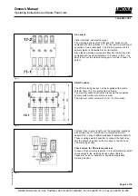 Preview for 9 page of Lincoln VSG-KR Owner'S Manual