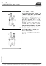 Preview for 10 page of Lincoln VSG-KR Owner'S Manual