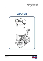 Lincoln ZPU 08 Operating Instructions Manual предпросмотр