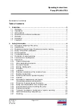 Предварительный просмотр 3 страницы Lincoln ZPU 08 Operating Instructions Manual