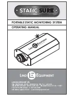 Предварительный просмотр 1 страницы Lind Equipment Static Sure Operating Manual