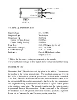 Preview for 128 page of LIND DC Power Adapters Operating Instructions Manual