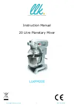 Linda Lewis LLKPM20E Instruction Manual preview