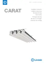 Lindab Carat Series Installation Instructions Manual предпросмотр