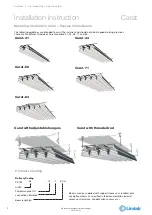 Preview for 2 page of Lindab Carat Series Installation Instructions Manual