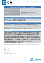 Preview for 4 page of Lindab FTMU Mounting Instruction