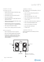 Предварительный просмотр 8 страницы Lindab LinAir 400 Instructions Manual