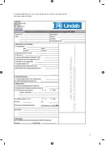 Предварительный просмотр 57 страницы Lindab LTEST LT 600 Operating Instructions Manual