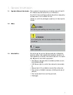 Предварительный просмотр 3 страницы Lindab PC 410 User Manual