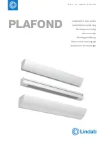 Lindab PLAFOND B Installation Instructions Manual preview