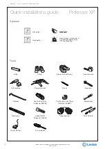 Предварительный просмотр 2 страницы Lindab Professor XP F-45 Quick Installation Manual