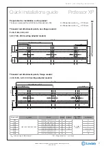 Предварительный просмотр 11 страницы Lindab Professor XP F-45 Quick Installation Manual