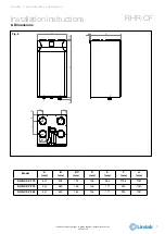 Preview for 7 page of Lindab RHR-CF Installation Manual