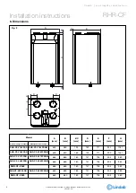 Preview for 8 page of Lindab RHR-CF Installation Manual