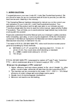 Предварительный просмотр 3 страницы Linde 5.G-19 Operating Manual