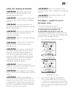 Preview for 3 page of Linde G-TECTA SG Operating Manual