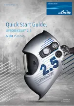 Linde LIPROTECTOR 2.5 Quick Start Manual предпросмотр