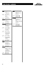 Preview for 66 page of Linde Presenter 0646 Operating Manual