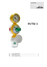 Предварительный просмотр 1 страницы Linde RVTM 3 Instructions For Use Manual