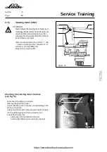 Предварительный просмотр 44 страницы Linde T20 AP Service Training