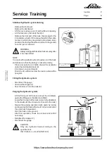 Предварительный просмотр 129 страницы Linde T20 AP Service Training