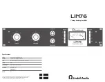 Предварительный просмотр 1 страницы Lindell Audio LiN76 Manual