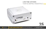 Lindemann LIMETREE NETWORK Manual preview