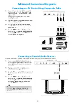 Предварительный просмотр 22 страницы Linden Group L50HTV17a Instruction Manual