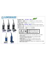 Lindhaus LindWash 30 Original Instructions Manual preview