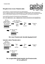 Предварительный просмотр 6 страницы Lindpointner geba tronic Cody Light HF 1/1 Manual