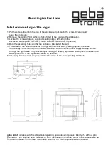 Предварительный просмотр 14 страницы Lindpointner geba tronic Cody Light HF 1/1 Manual