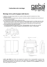 Предварительный просмотр 24 страницы Lindpointner geba tronic Cody Light HF 1/1 Manual