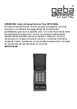 Предварительный просмотр 51 страницы Lindpointner geba tronic Cody Light HF 1/1 Manual