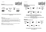 Предварительный просмотр 7 страницы Lindpointner geba tronic Cody Universal 3 Assembly, Connection And Maintenance