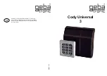 Предварительный просмотр 9 страницы Lindpointner geba tronic Cody Universal 3 Assembly, Connection And Maintenance